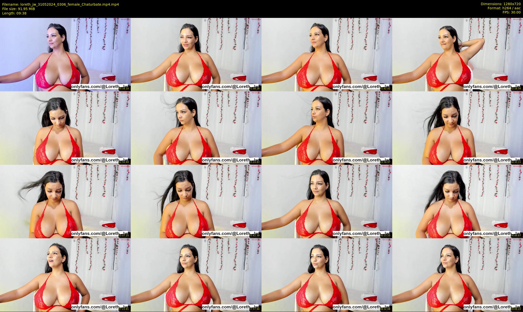 loreth_jw — 10 minute Chaturbate female cam show recording, 720p, May 31, 2024