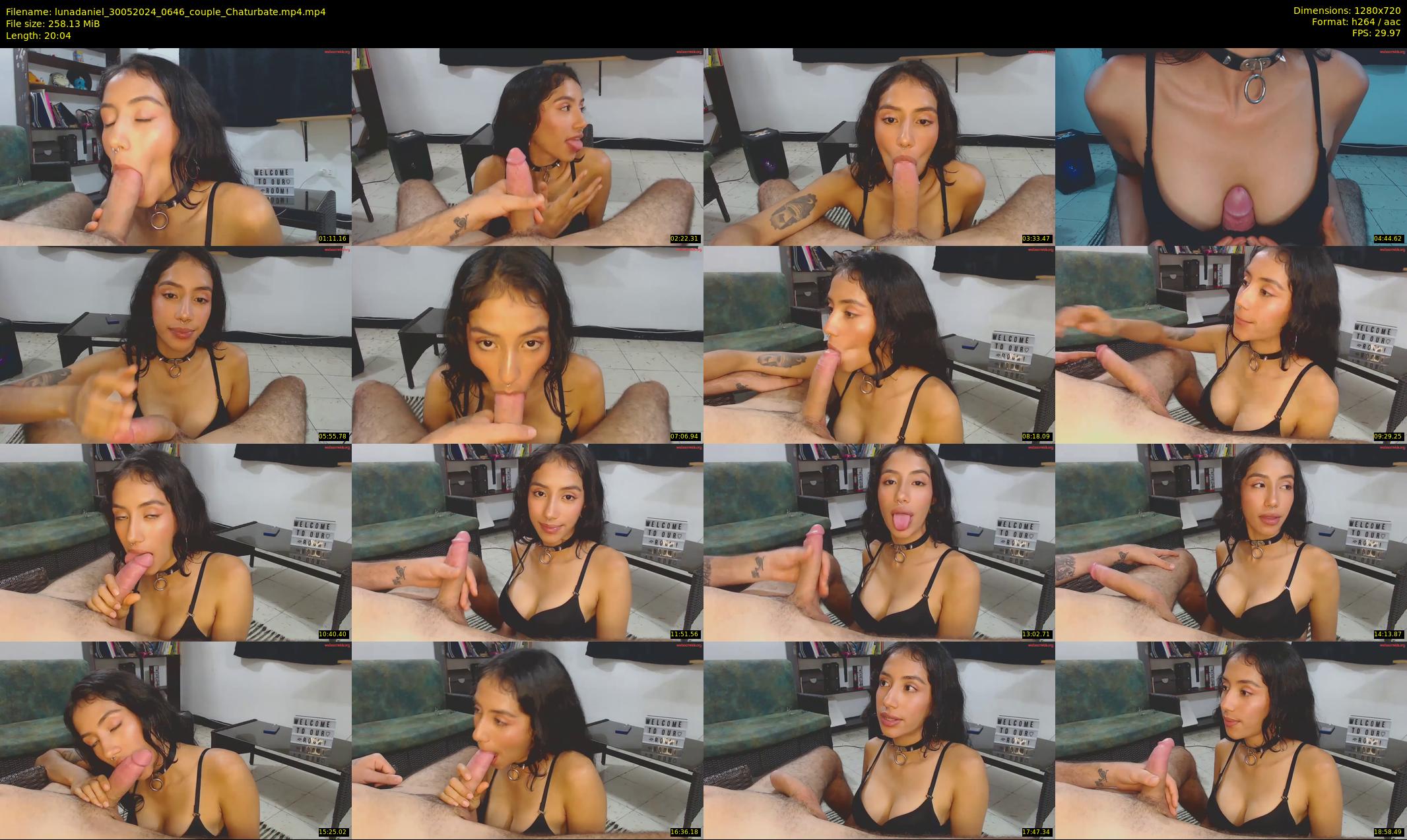 lunadaniel — 21 minute Chaturbate couple cam show recording, 720p, May 30, 2024