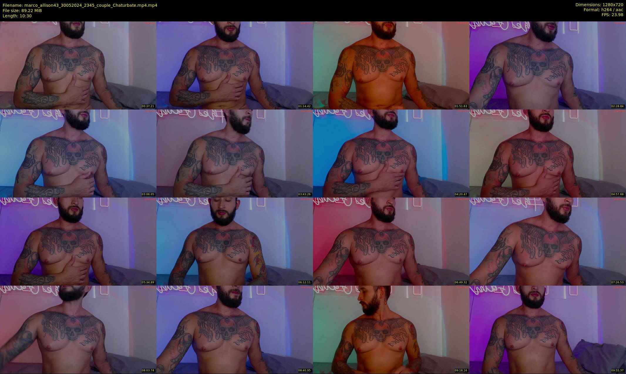 marco_allison43 — 11 minute Chaturbate couple cam show recording, 720p, May 30, 2024