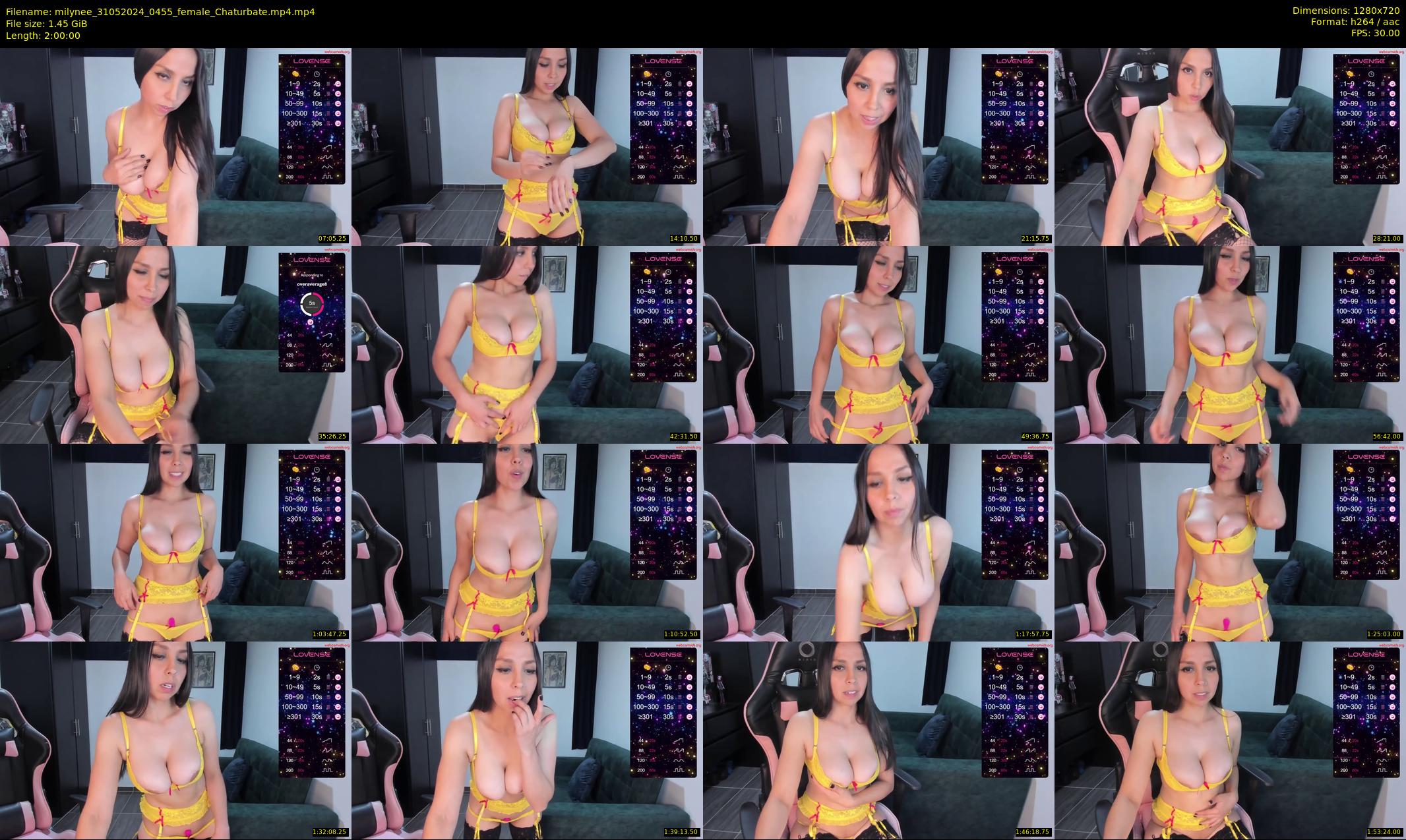 milynee — 120 minute Chaturbate female cam show recording, 720p, May 31, 2024