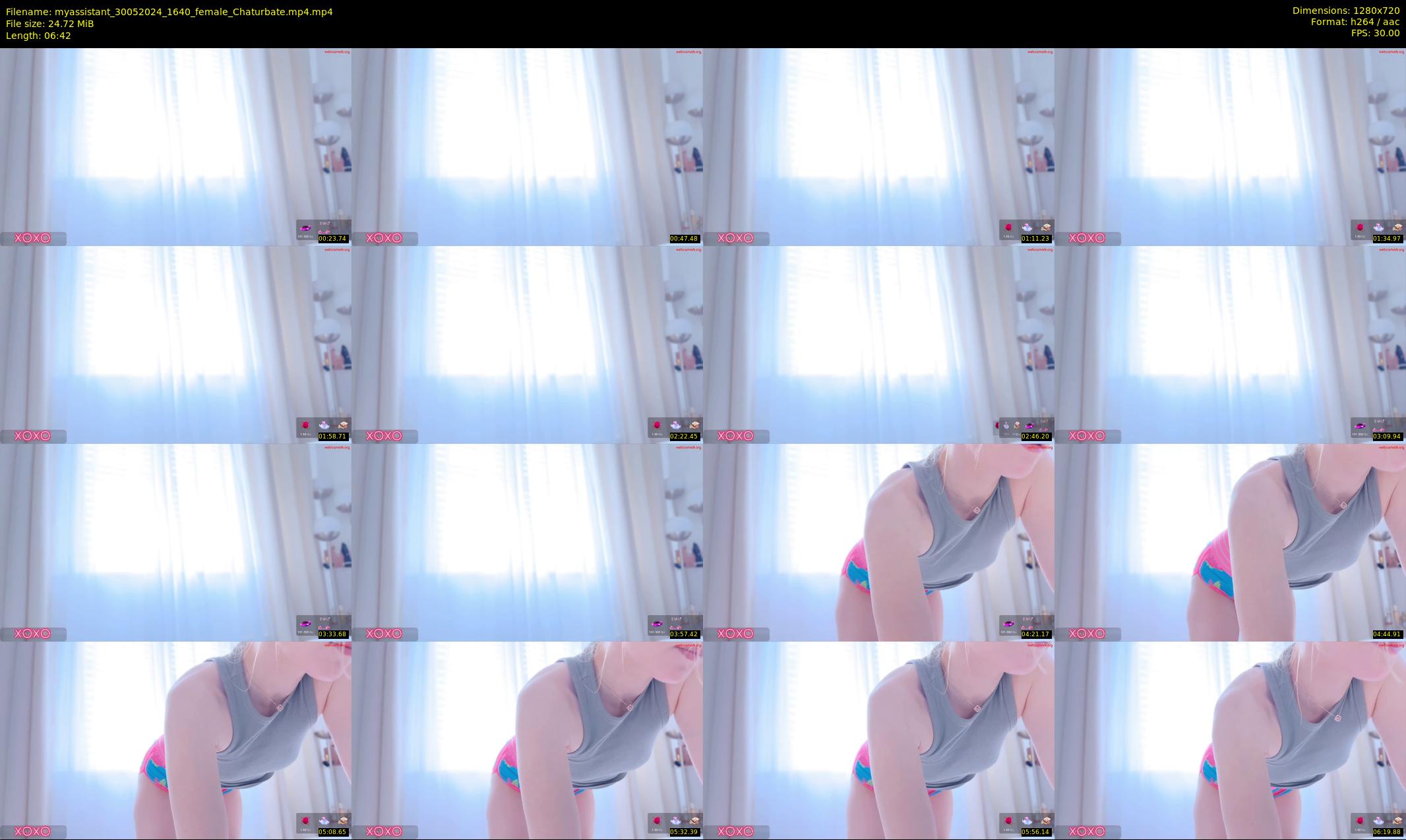 myassistant — 7 minute Chaturbate female cam show recording, 720p, May 30, 2024