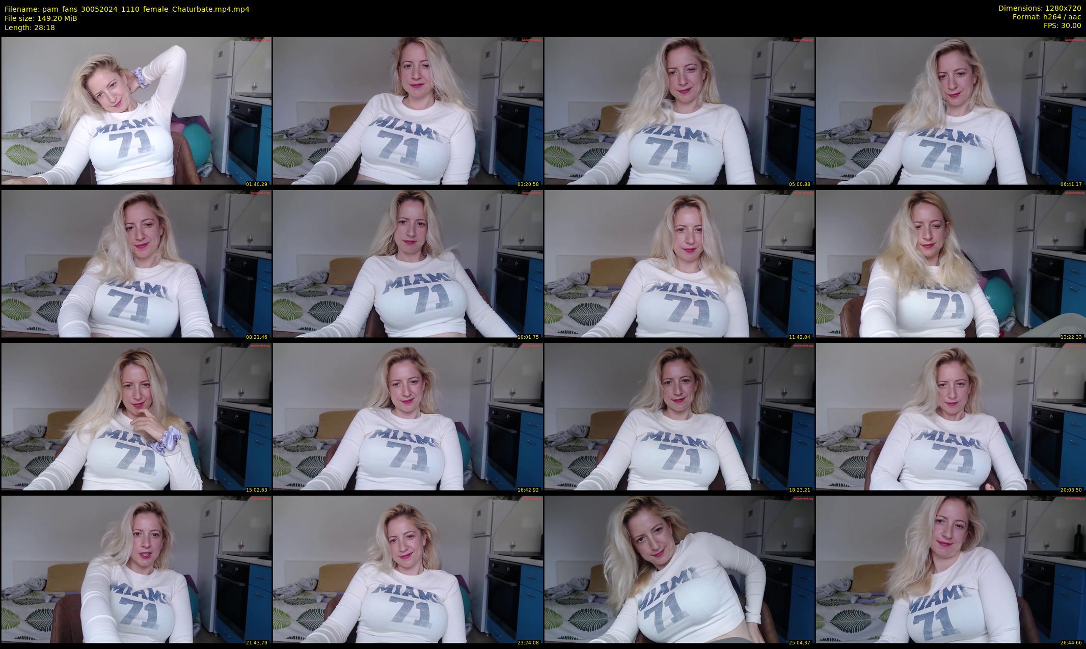pam_fans — 29 minute Chaturbate female cam show recording, 720p, May 30, 2024