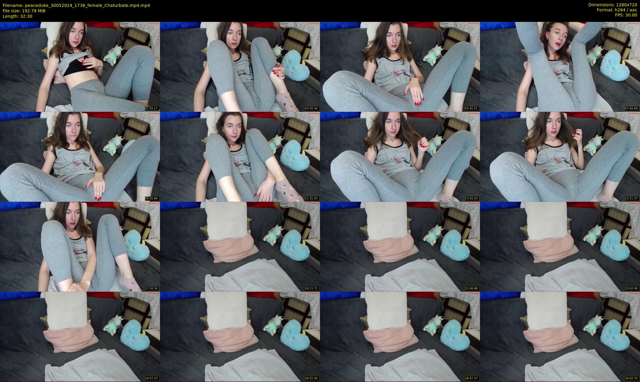 peaceduke — 33 minute Chaturbate female cam show recording, 720p, May 30, 2024