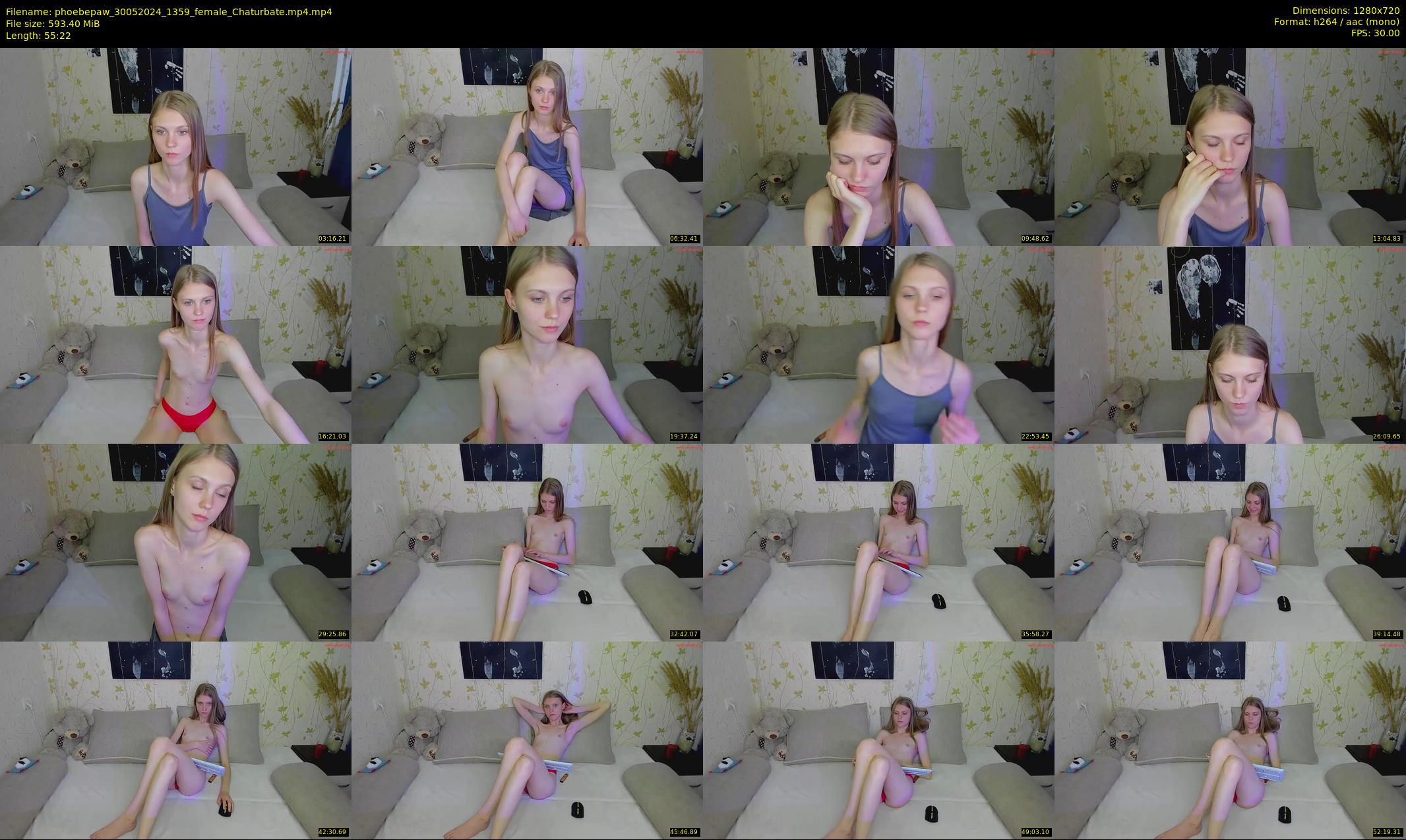 phoebepaw — 56 minute Chaturbate female cam show recording, 720p, May 30, 2024