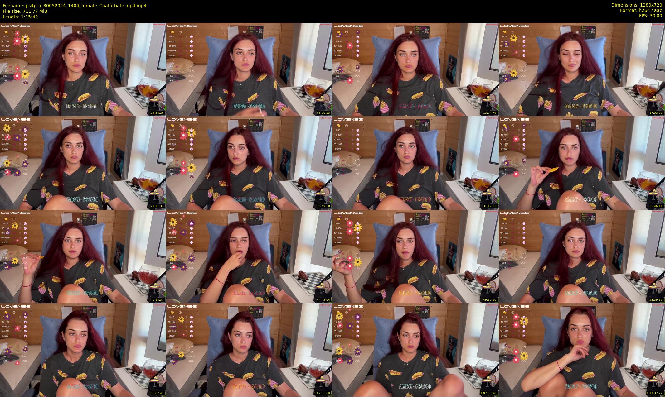 ps4pro — 76 minute Chaturbate female cam show recording, 720p, May 30, 2024