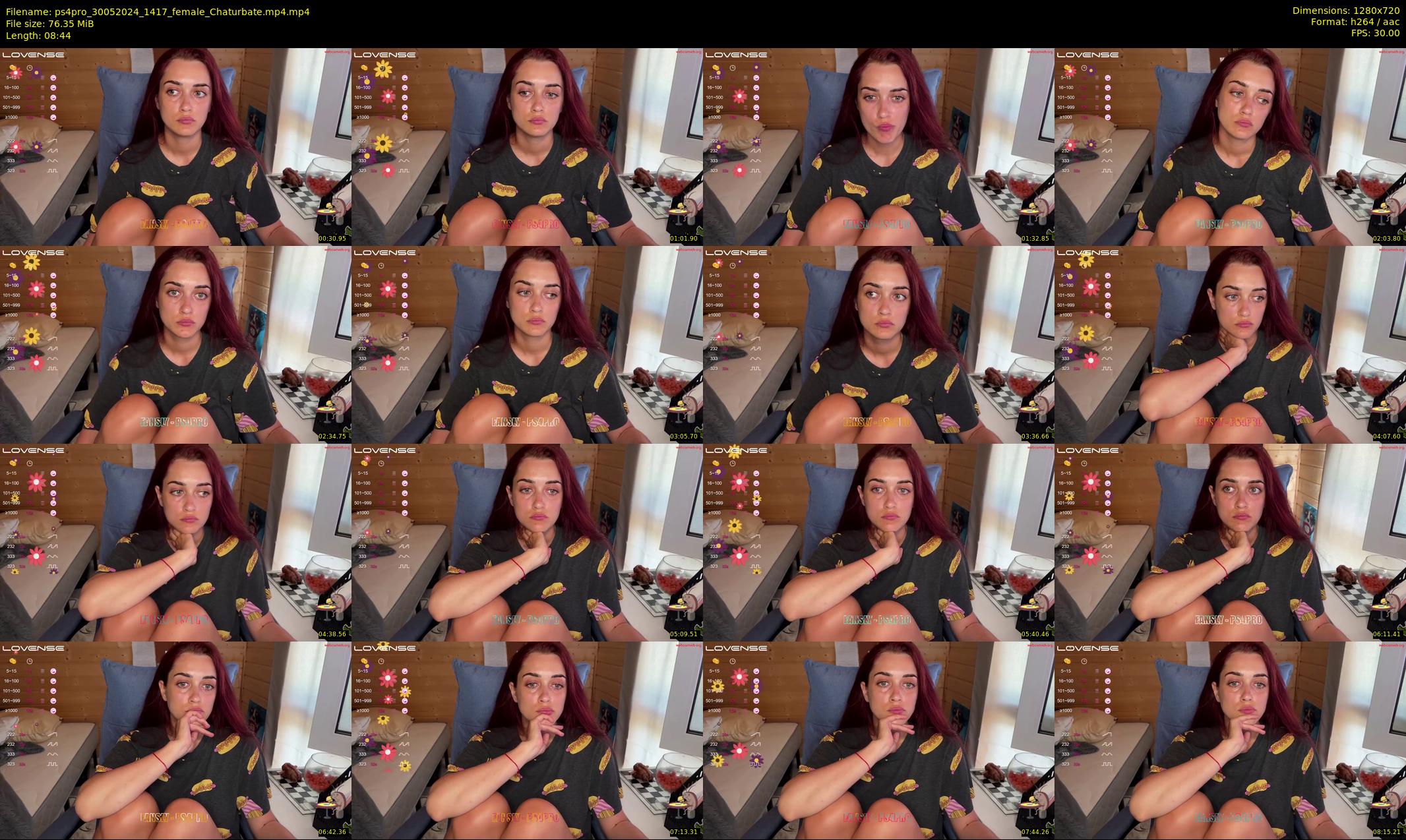 ps4pro — 9 minute Chaturbate female cam show recording, 720p, May 30, 2024