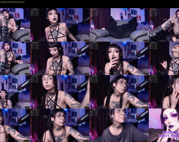 aciddroll — 100 minute Chaturbate female cam show recording, 720p, Jun 1, 2024