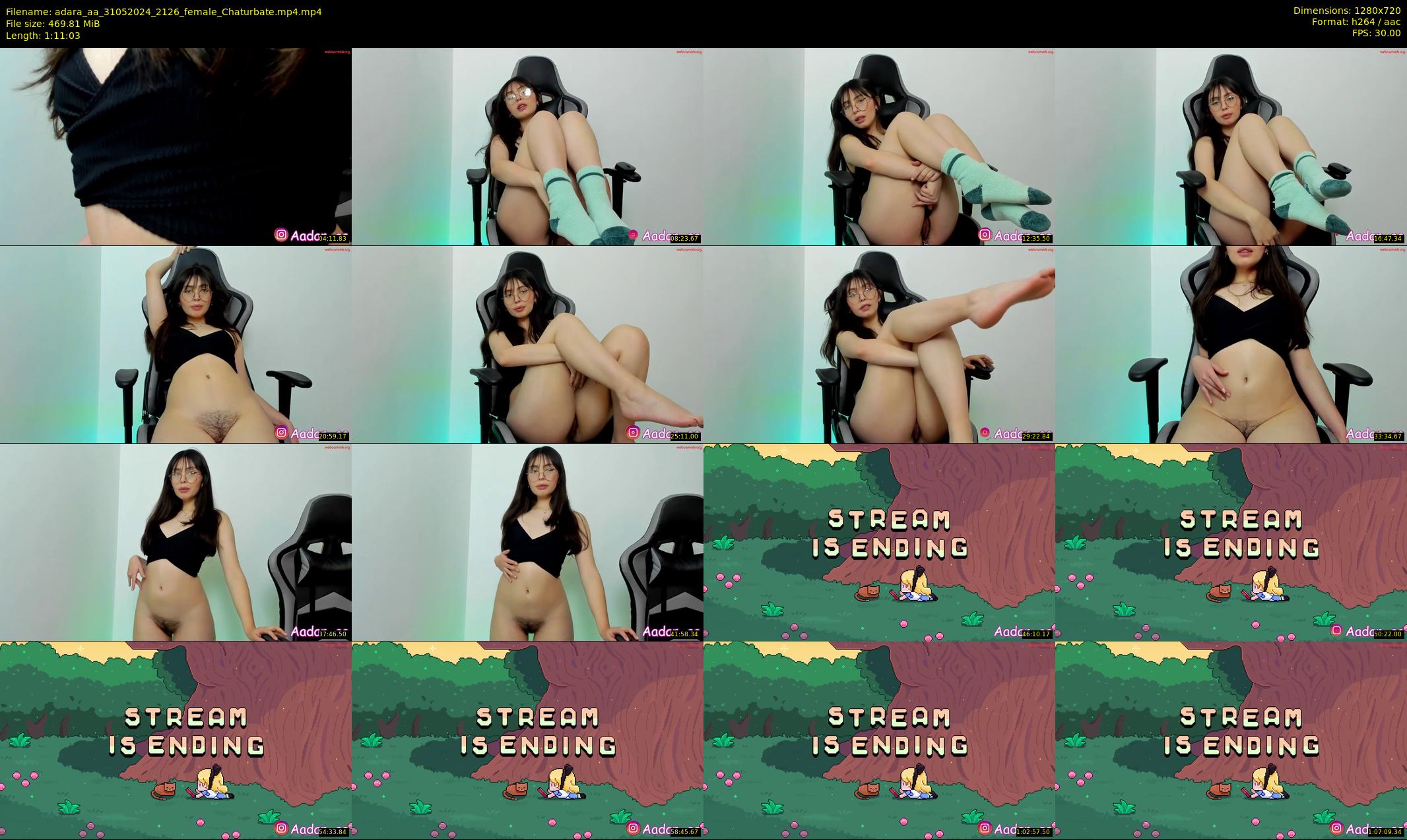 adara_aa — 72 minute Chaturbate female cam show recording, 720p, May 31, 2024