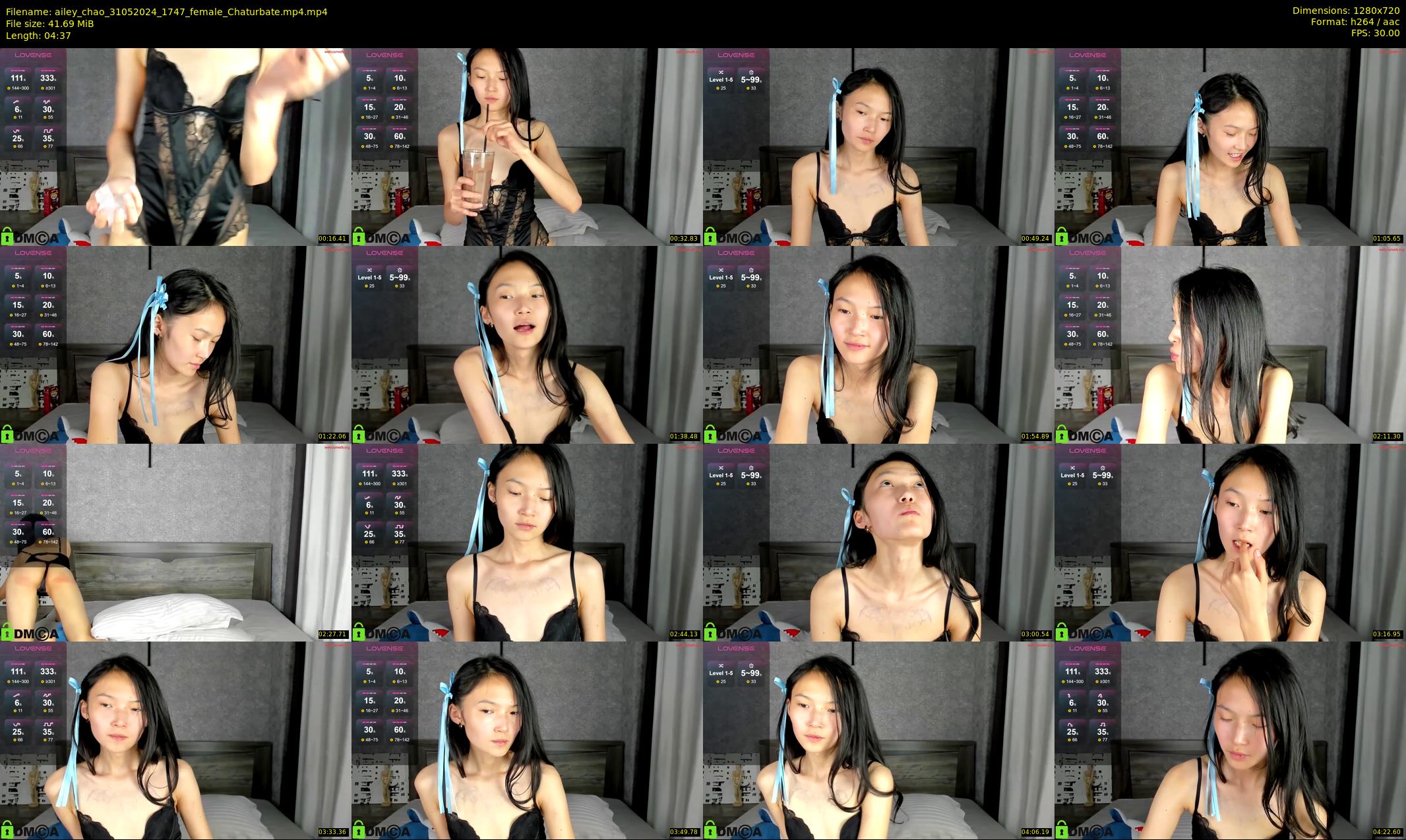 ailey_chao — 5 minute Chaturbate female cam show recording, 720p, May 31, 2024
