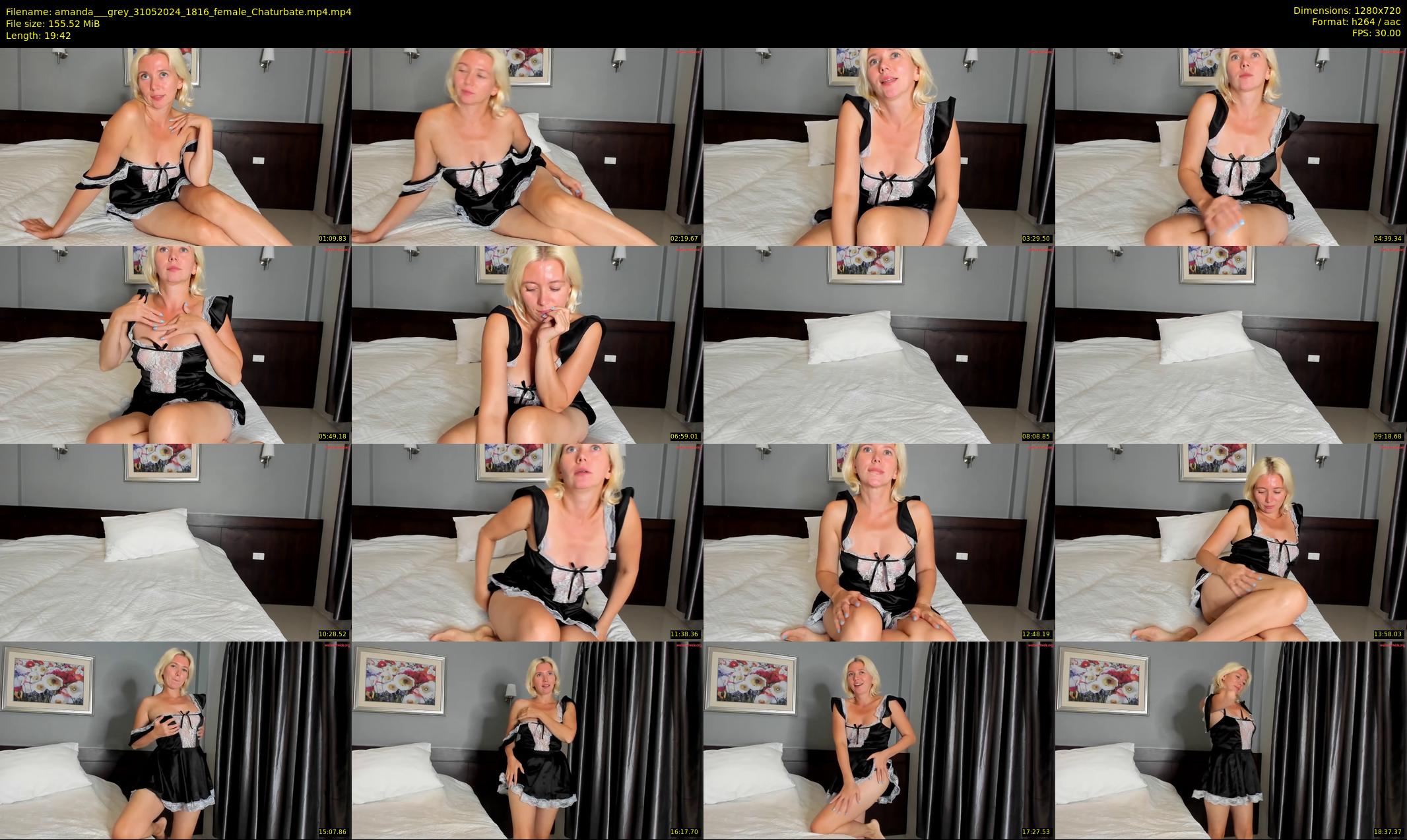 amanda___grey — 20 minute Chaturbate female cam show recording, 720p, May 31, 2024