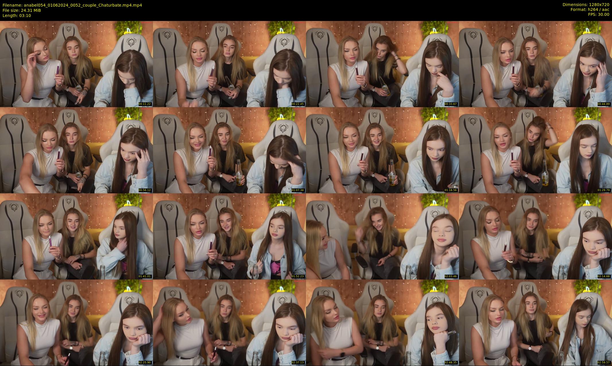 anabel054 — 4 minute Chaturbate female cam show recording, 720p, Jun 1, 2024