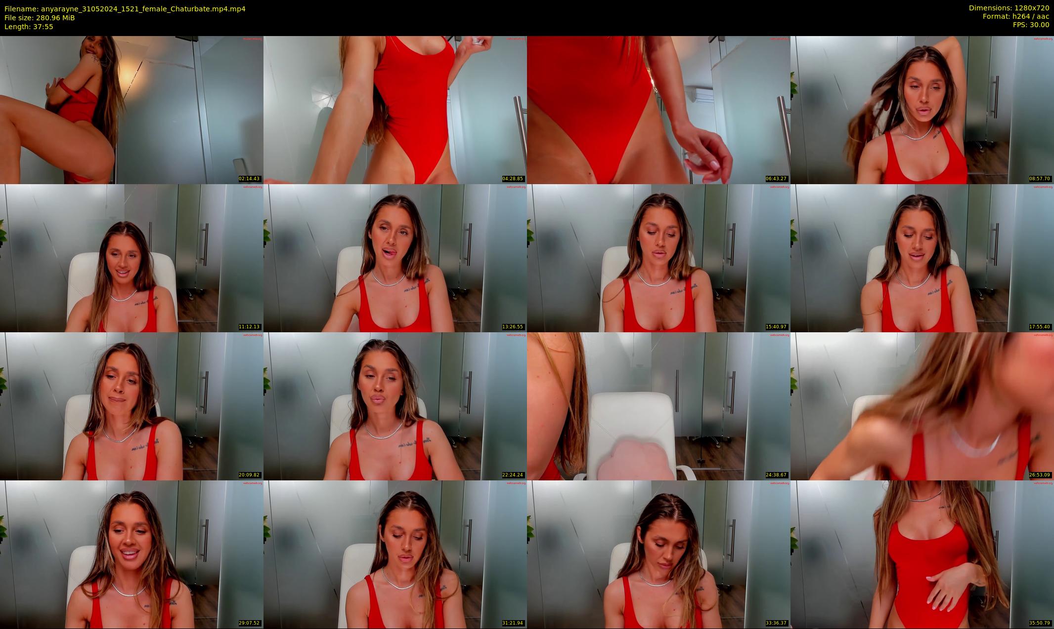 anyarayne — 38 minute Chaturbate female cam show recording, 720p, May 31, 2024