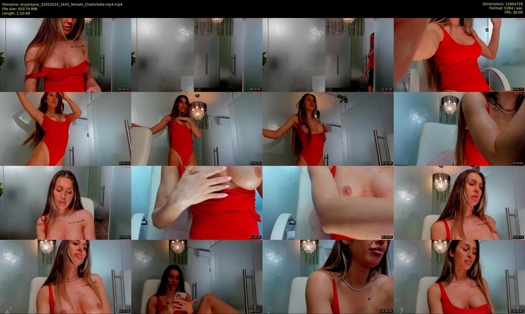 anyarayne — 71 minute Chaturbate female cam show recording, 720p, May 31, 2024
