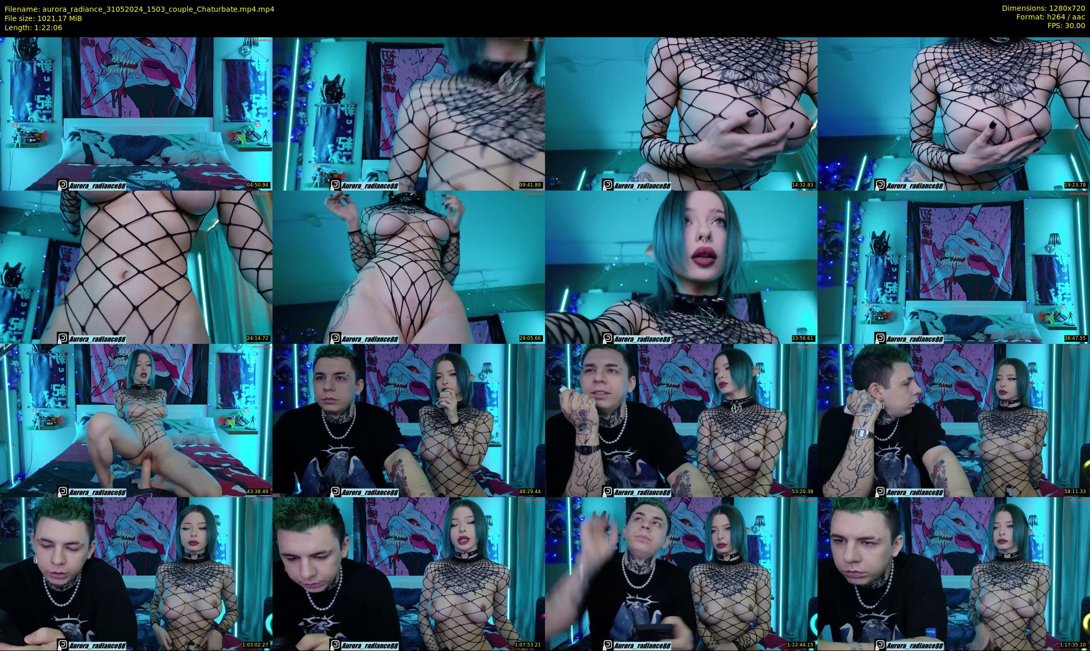 aurora_radiance — 83 minute Chaturbate couple cam show recording, 720p, May 31, 2024