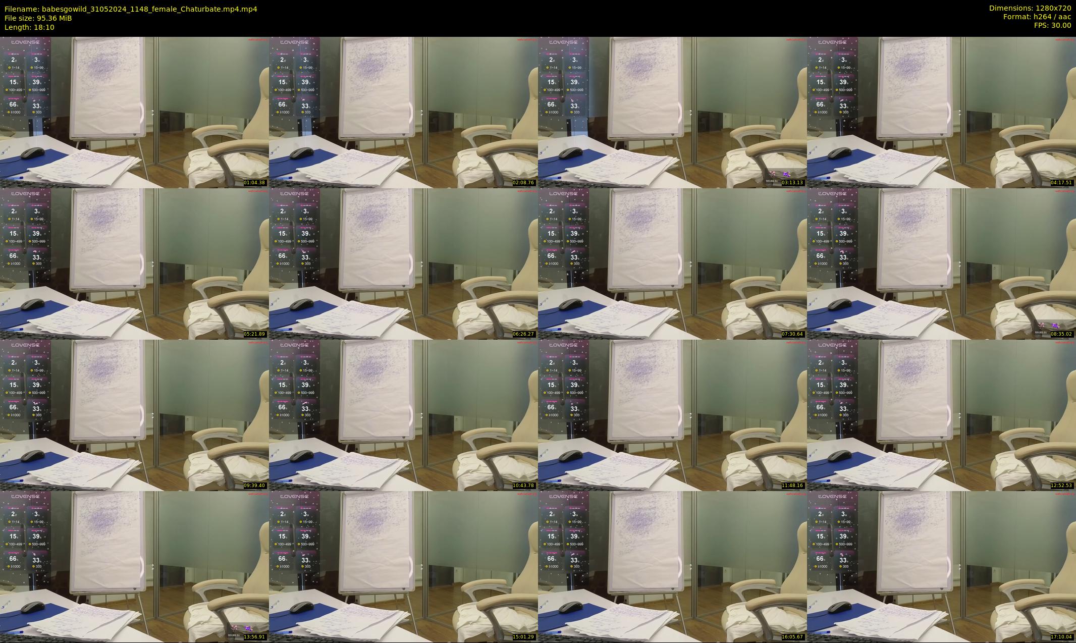 babesgowild — 19 minute Chaturbate couple cam show recording, 720p, May 31, 2024