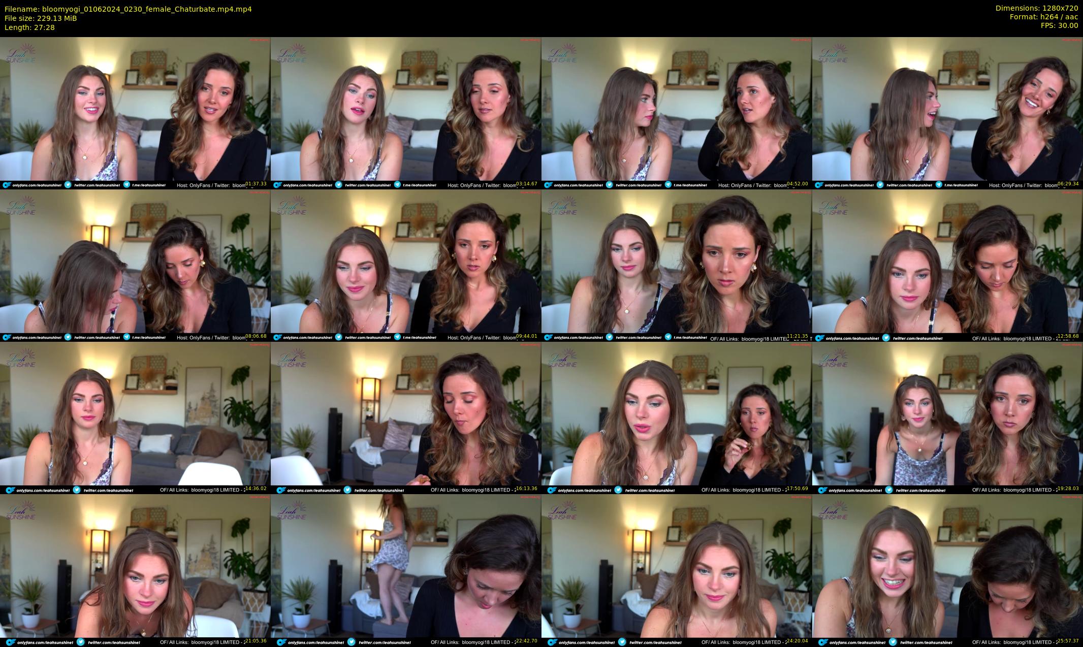 bloomyogi — 28 minute Chaturbate female cam show recording, 720p, Jun 1, 2024