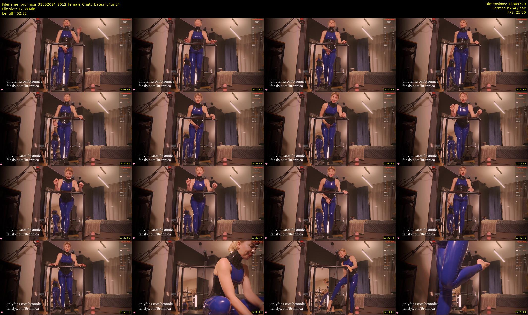 bronnica — 3 minute Chaturbate female cam show recording, 720p, May 31, 2024