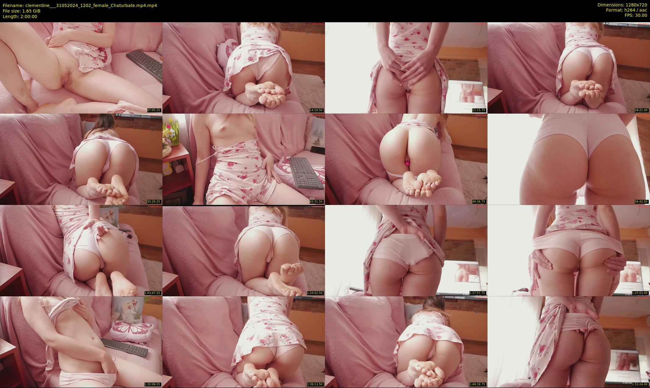 clementine__ — 120 minute Chaturbate female cam show recording, 720p, May 31, 2024