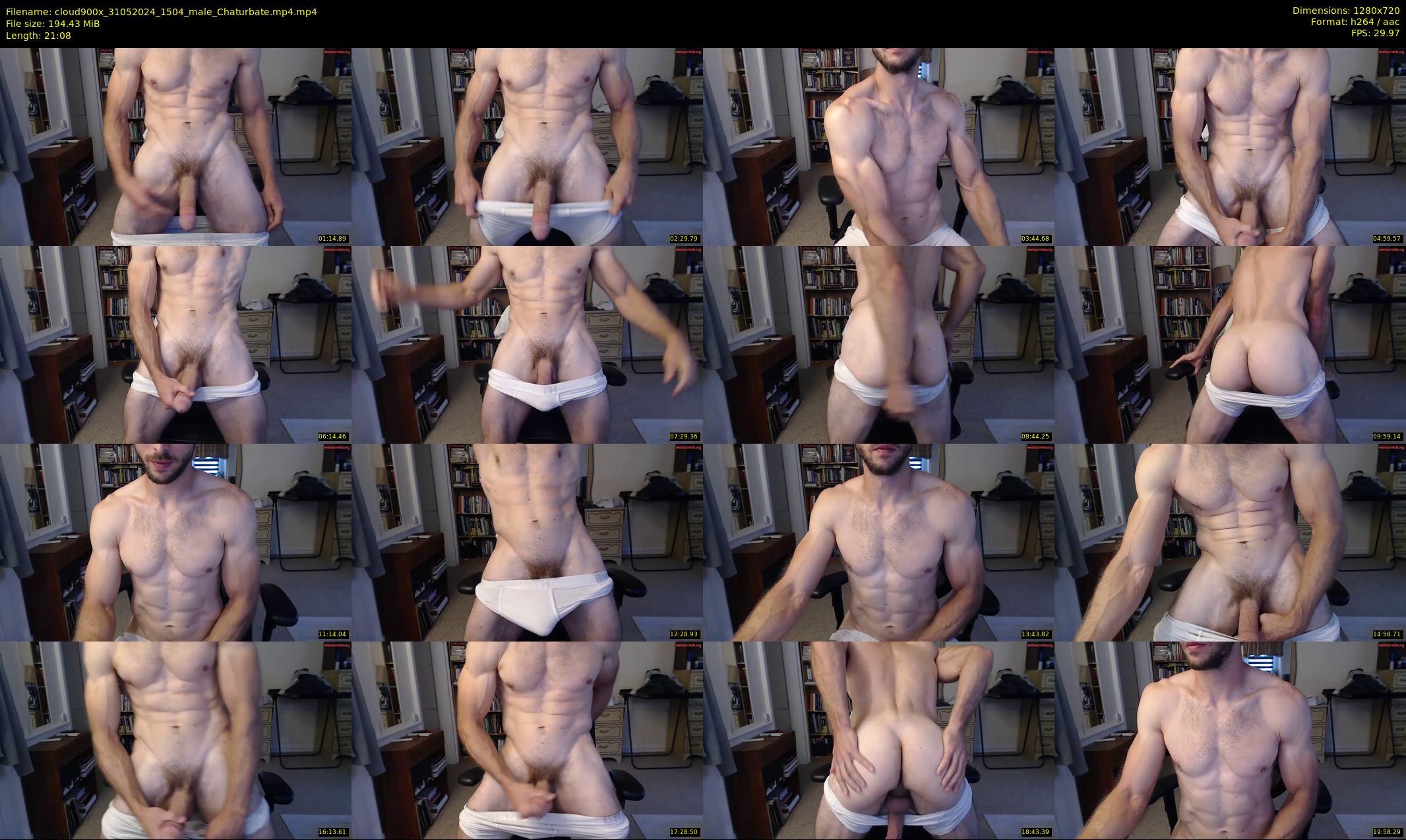 cloud900x — 22 minute Chaturbate male cam show recording, 720p, May 31, 2024