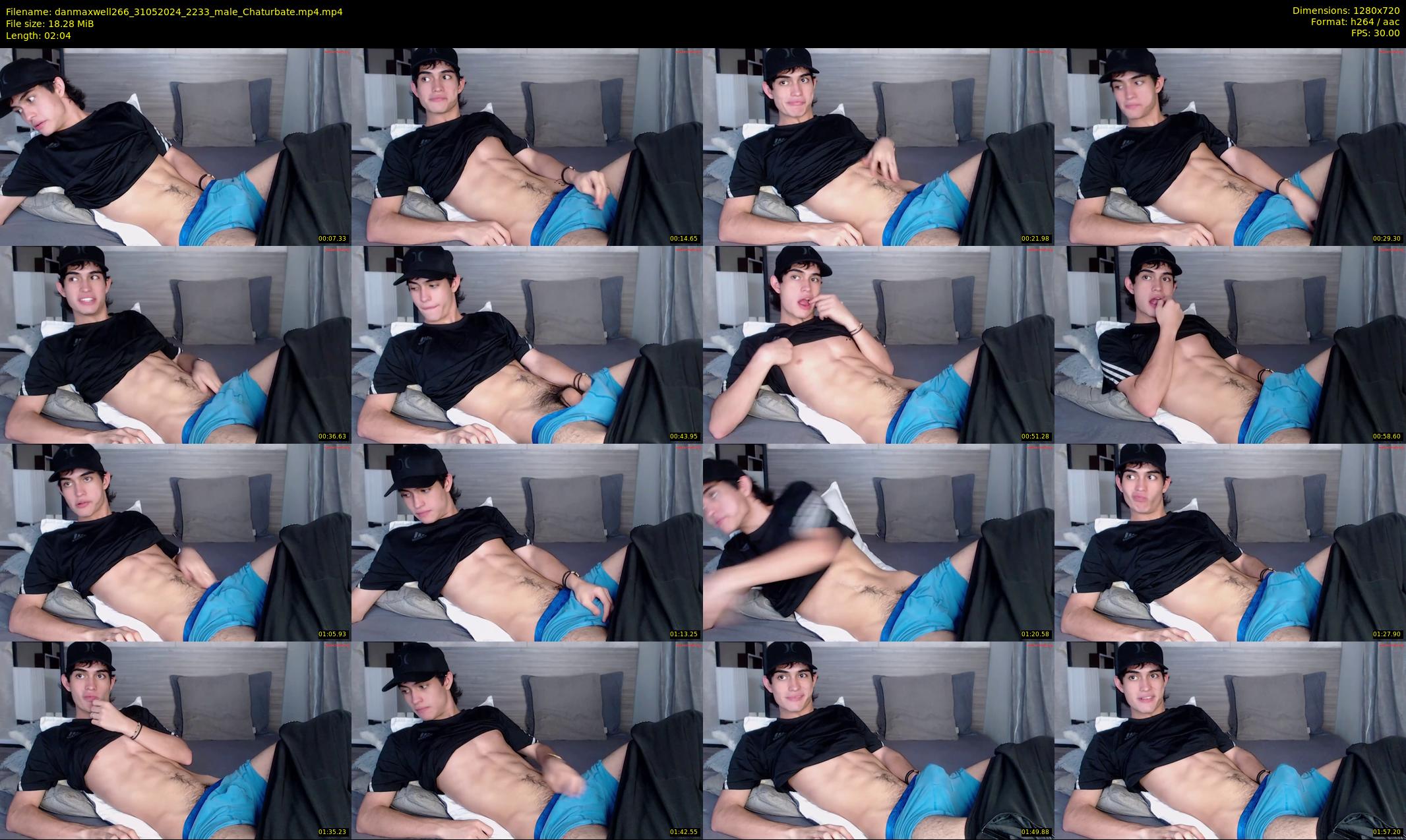danmaxwell266 — 3 minute Chaturbate male cam show recording, 720p, May 31, 2024