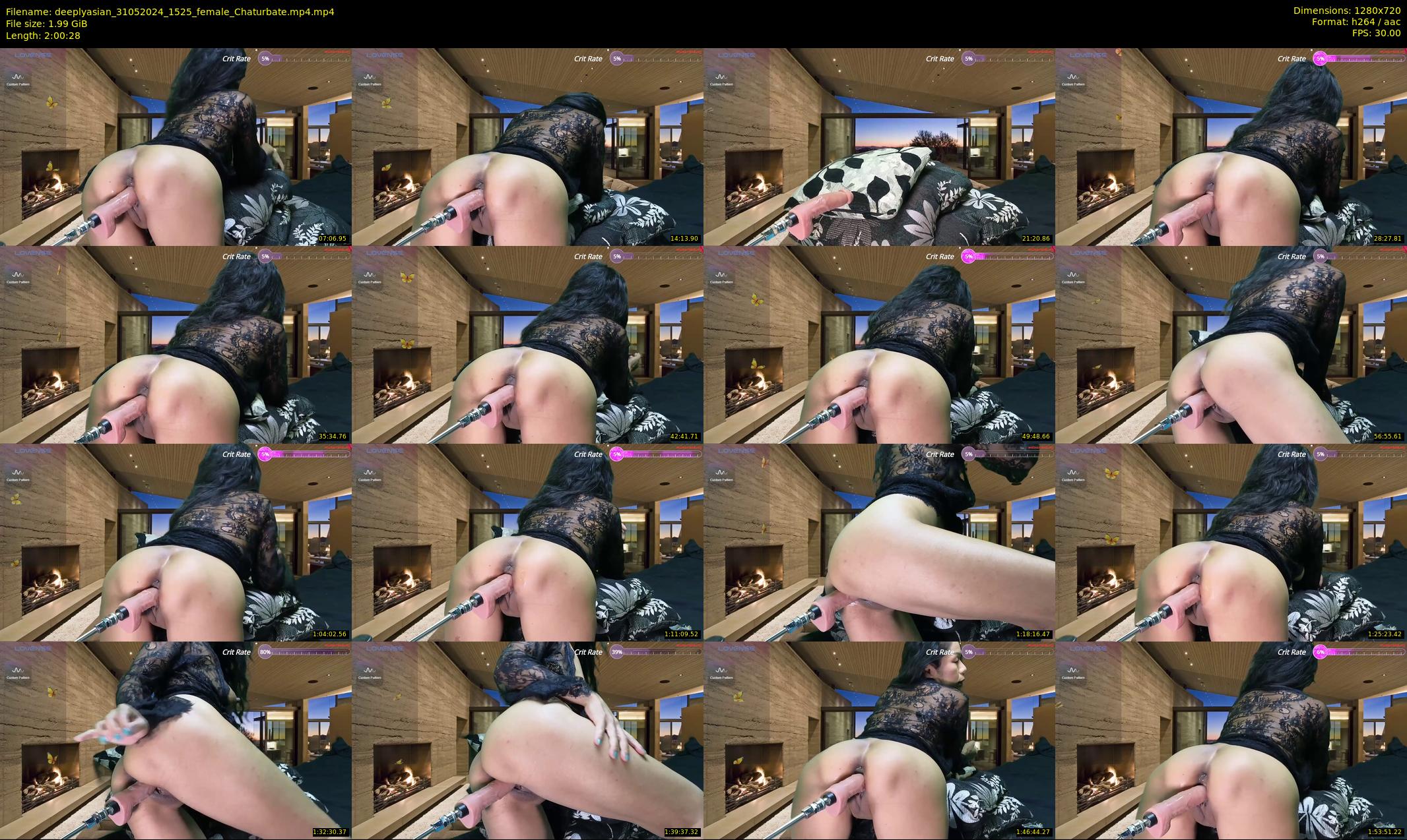 deeplyasian — 121 minute Chaturbate couple cam show recording, 720p, May 31, 2024