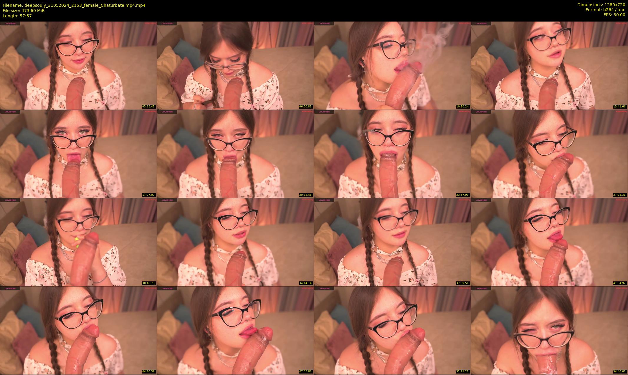 deepsouly — 58 minute Chaturbate female cam show recording, 720p, May 31, 2024
