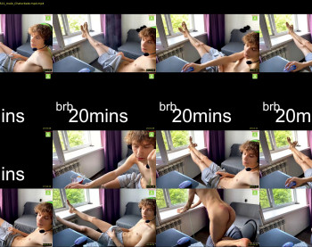 denobluora — 71 minute Chaturbate male cam show recording, 720p, May 31, 2024