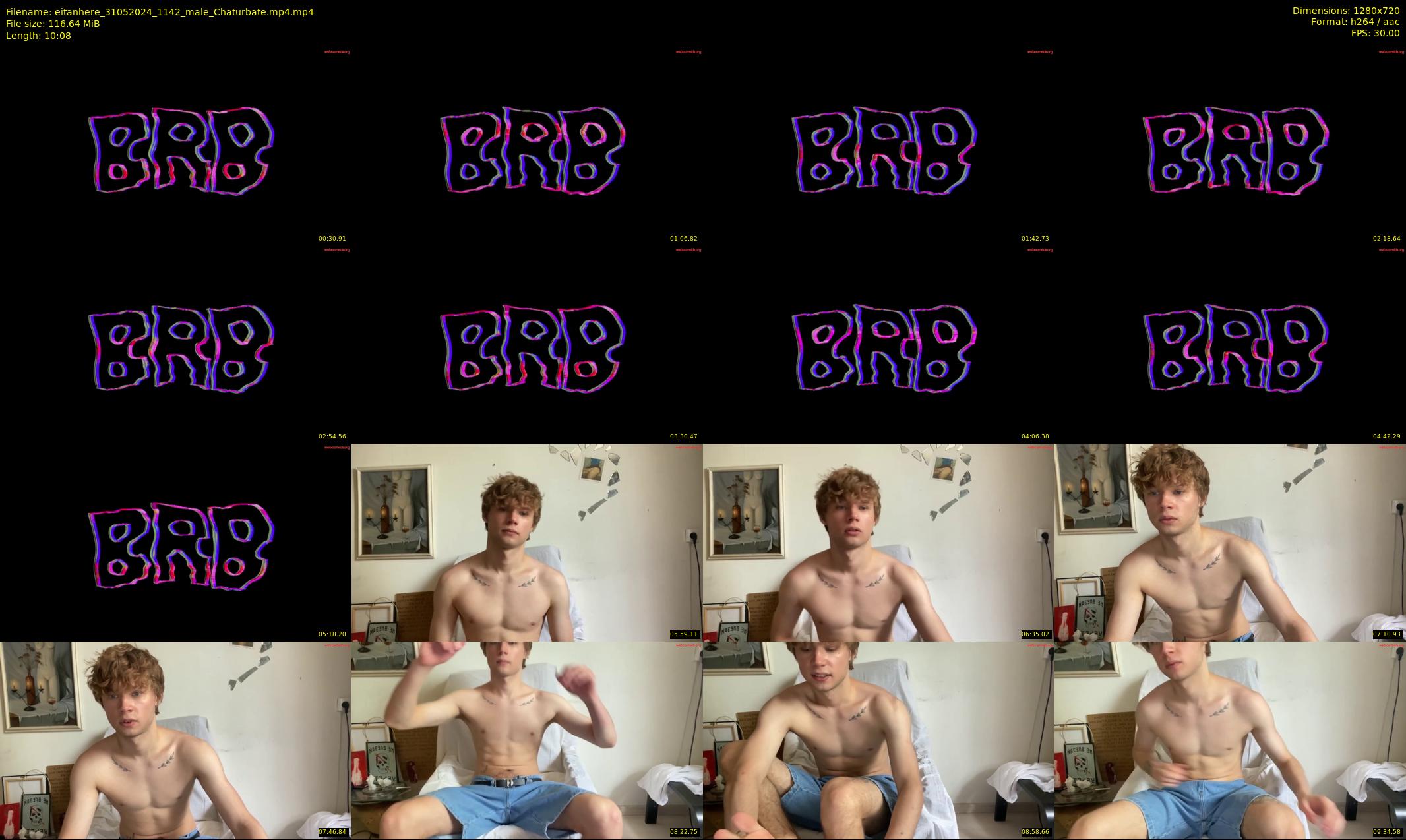 eitanhere — 11 minute Chaturbate male cam show recording, 720p, May 31, 2024
