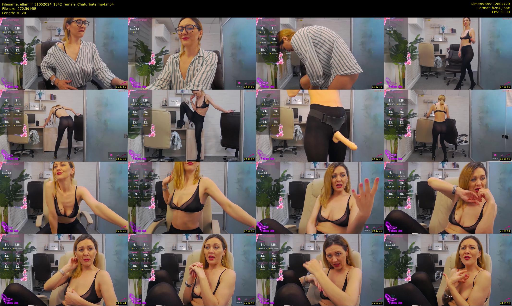 ellamilf — 31 minute Chaturbate female cam show recording, 720p, May 31, 2024