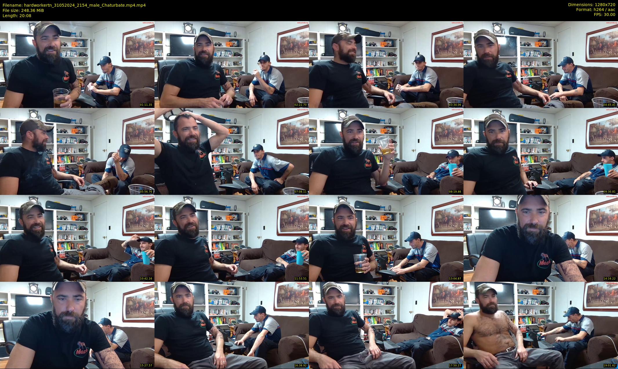 hardworkertn — 21 minute Chaturbate male cam show recording, 720p, May 31, 2024