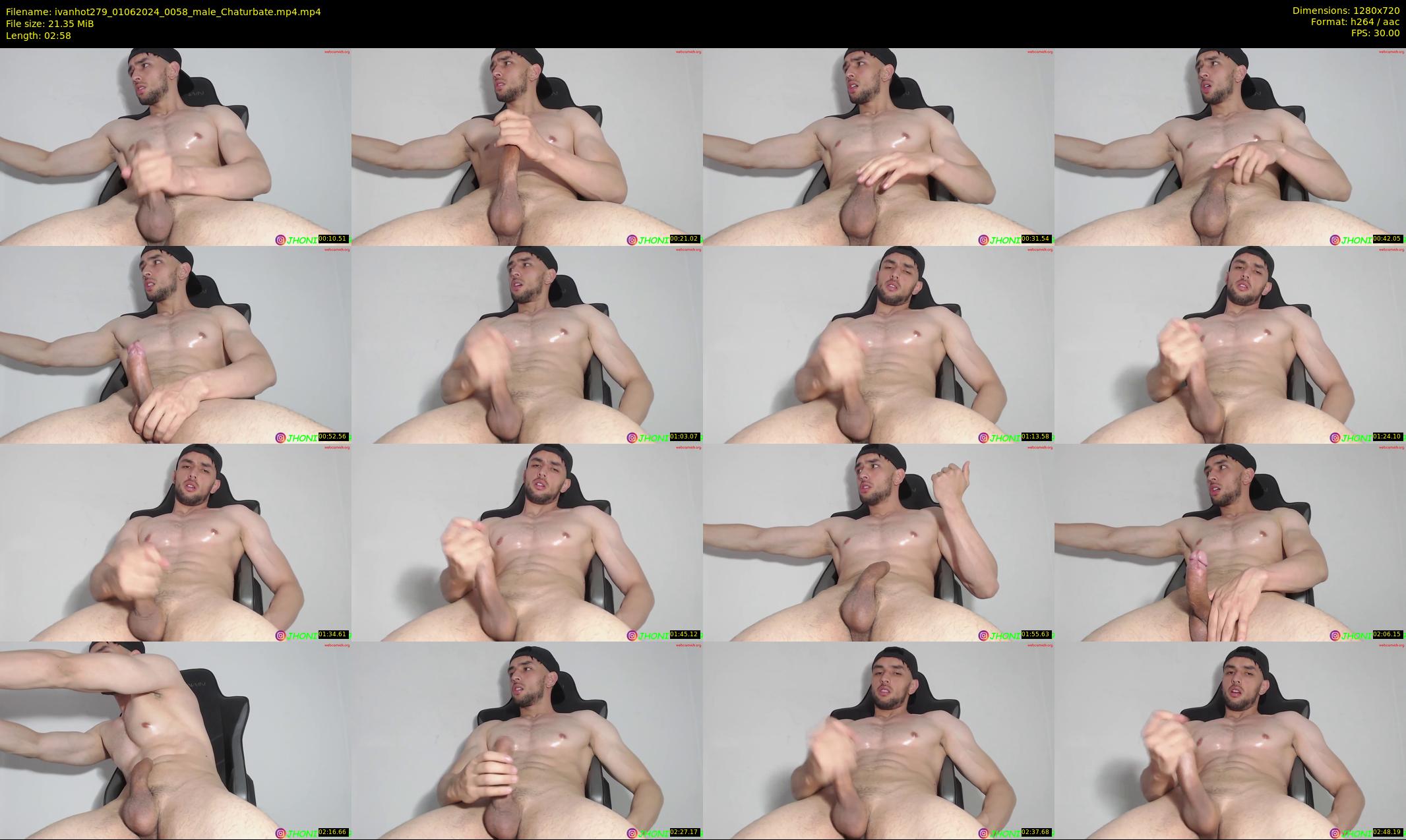 ivanhot279 — 3 minute Chaturbate male cam show recording, 720p, Jun 1, 2024
