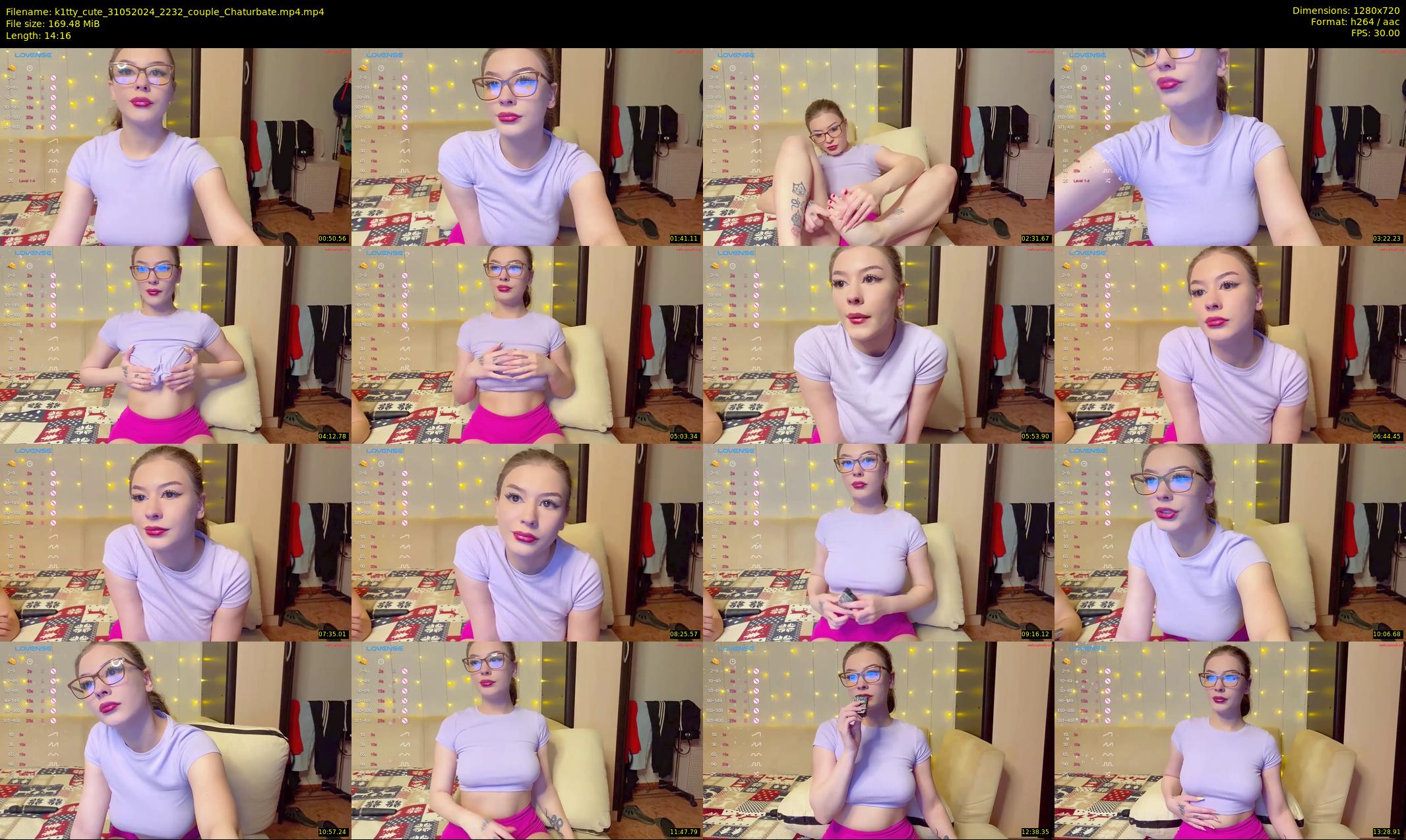 k1tty_cute — 15 minute Chaturbate female cam show recording, 720p, May 31, 2024