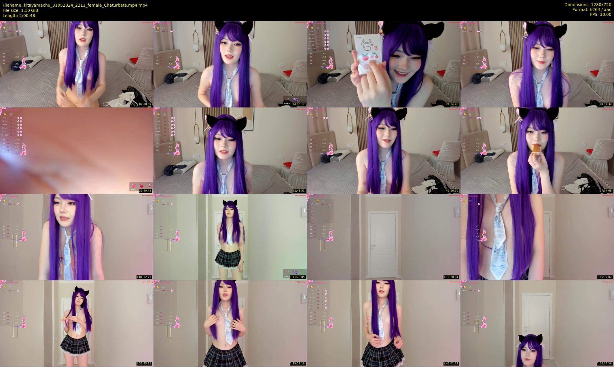 kitayamachu — 121 minute Chaturbate female cam show recording, 720p, May 31, 2024
