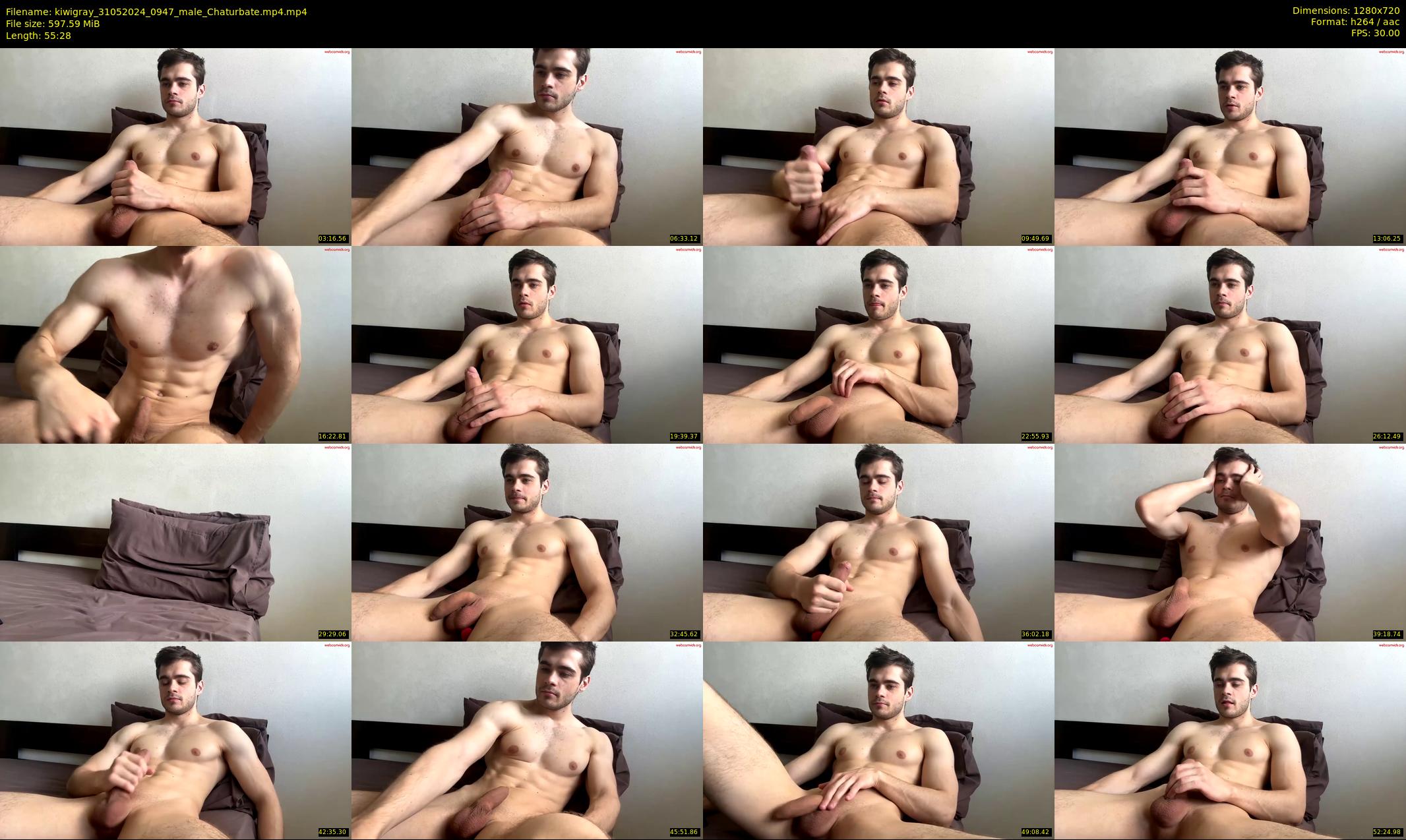 kiwigray — 56 minute Chaturbate male cam show recording, 720p, May 31, 2024