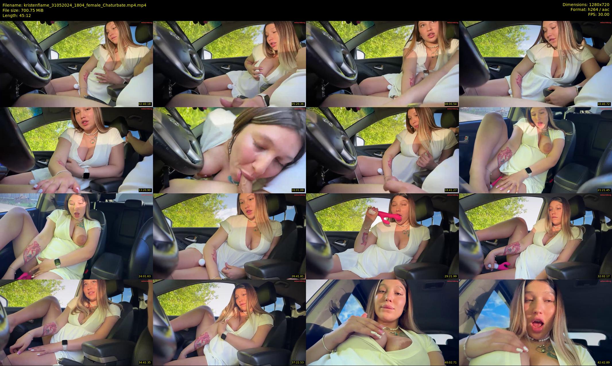 kristenflame — 46 minute Chaturbate couple cam show recording, 720p, May 31, 2024