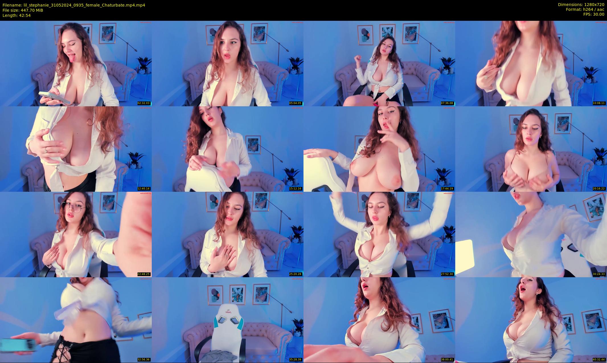 lil_stephanie — 43 minute Chaturbate female cam show recording, 720p, May 31, 2024