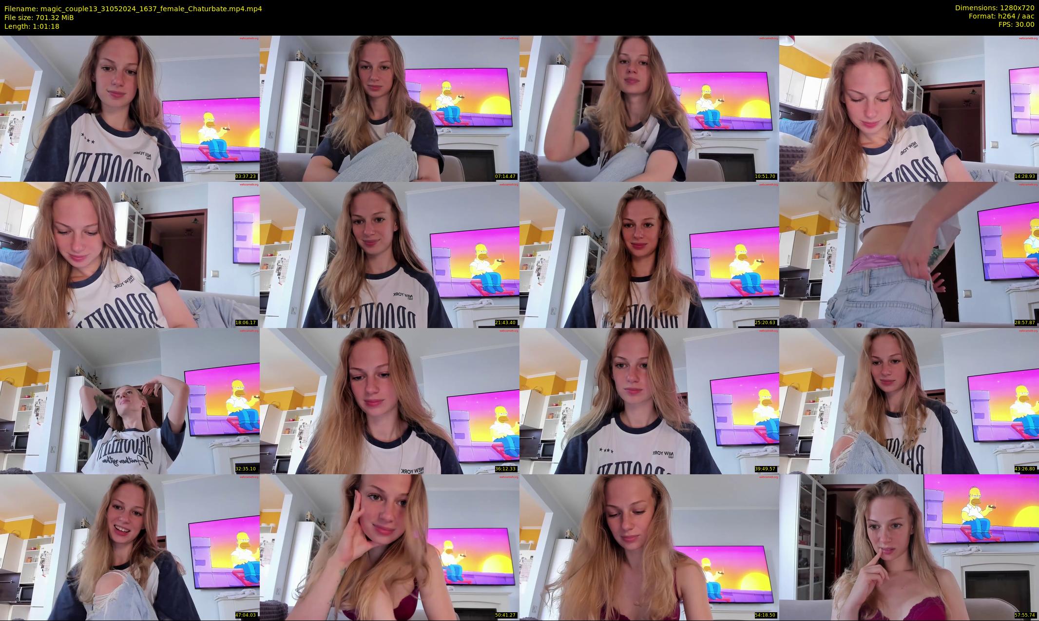 magic_couple13 — 62 minute Chaturbate couple cam show recording, 720p, May 31, 2024