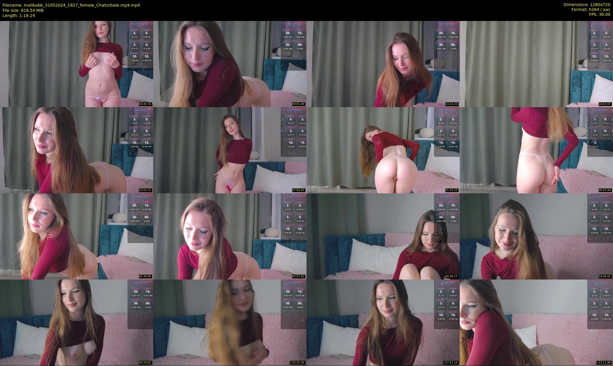 malikabb — 77 minute Chaturbate female cam show recording, 720p, May 31, 2024