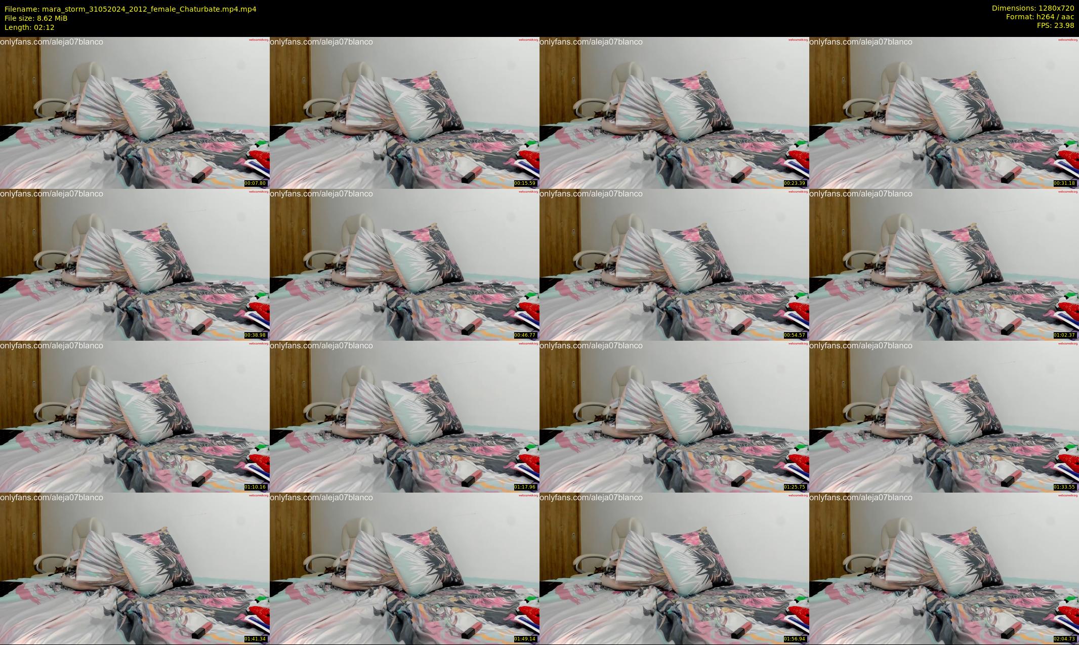 mara_storm — 3 minute Chaturbate female cam show recording, 720p, May 31, 2024