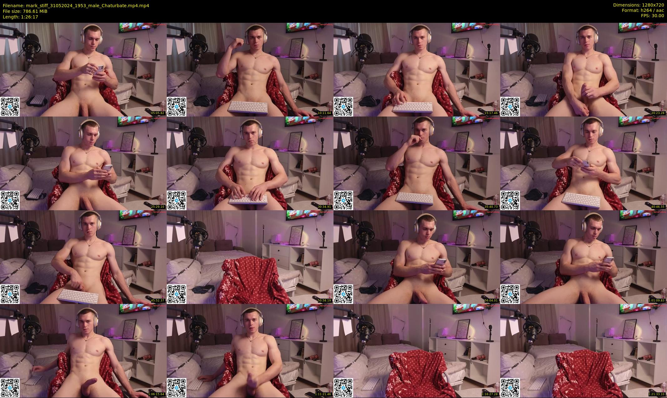 mark_stiff — 87 minute Chaturbate male cam show recording, 720p, May 31, 2024