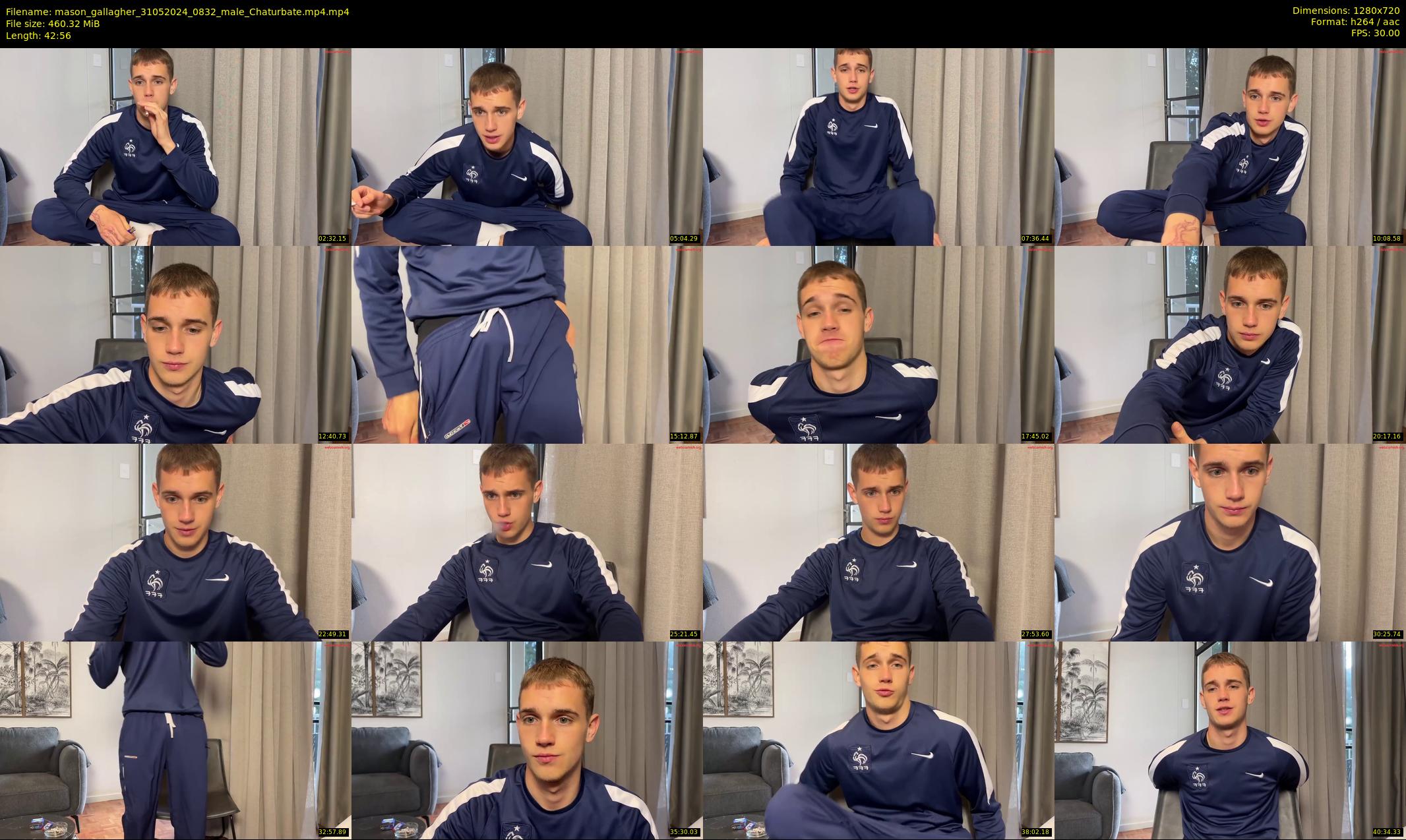 mason_gallagher — 43 minute Chaturbate male cam show recording, 720p, May 31, 2024