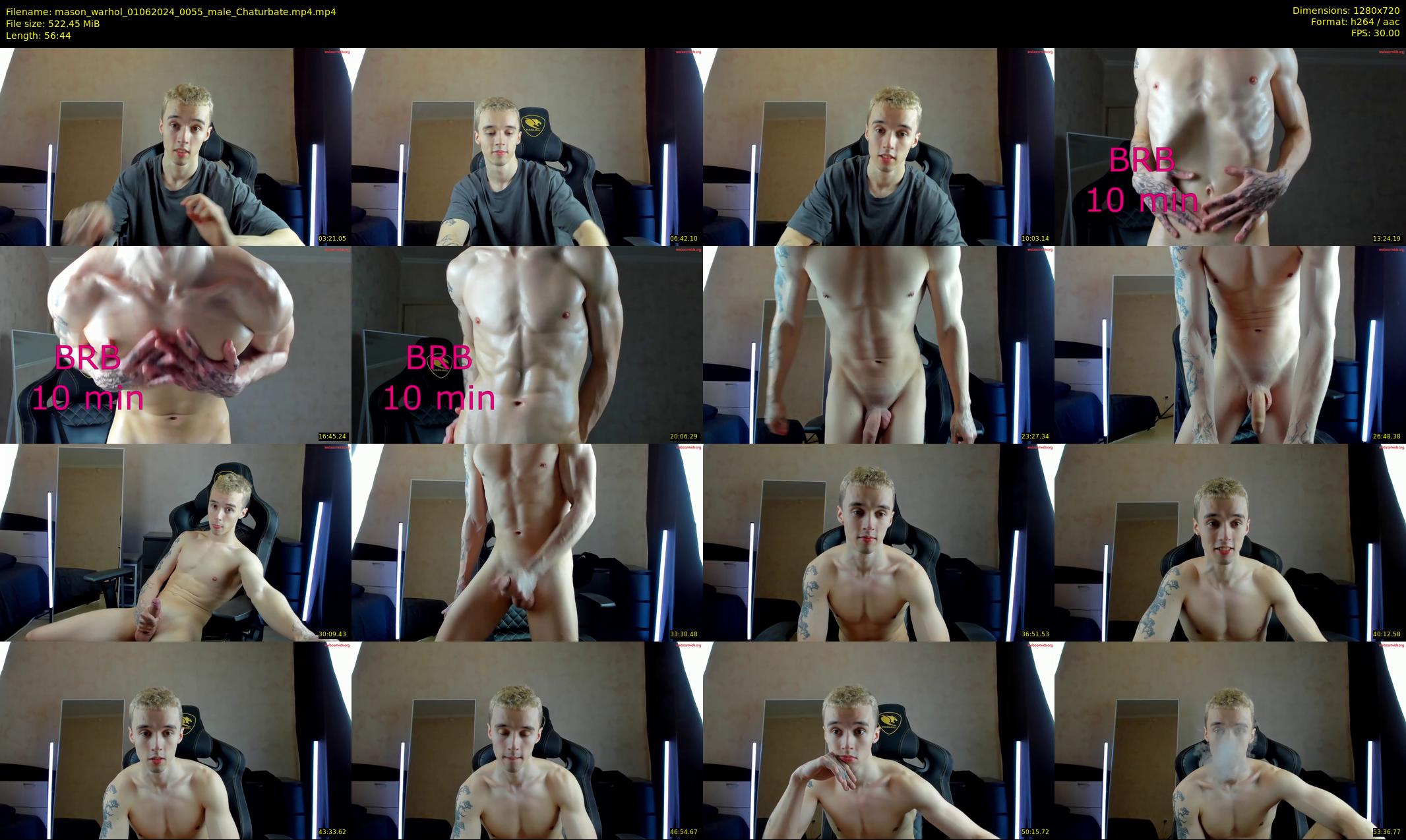 mason_warhol — 57 minute Chaturbate male cam show recording, 720p, Jun 1, 2024