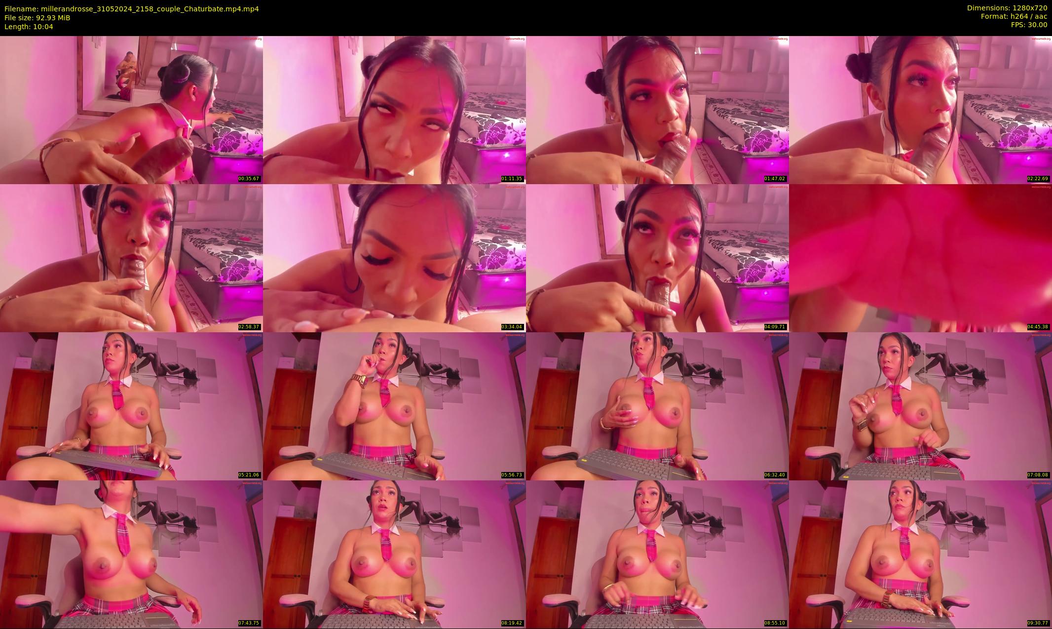 millerandrosse — 11 minute Chaturbate couple cam show recording, 720p, May 31, 2024
