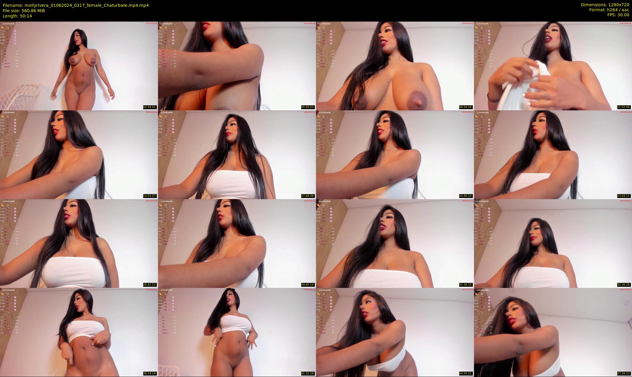 mollyrivera — 51 minute Chaturbate female cam show recording, 720p, Jun 1, 2024
