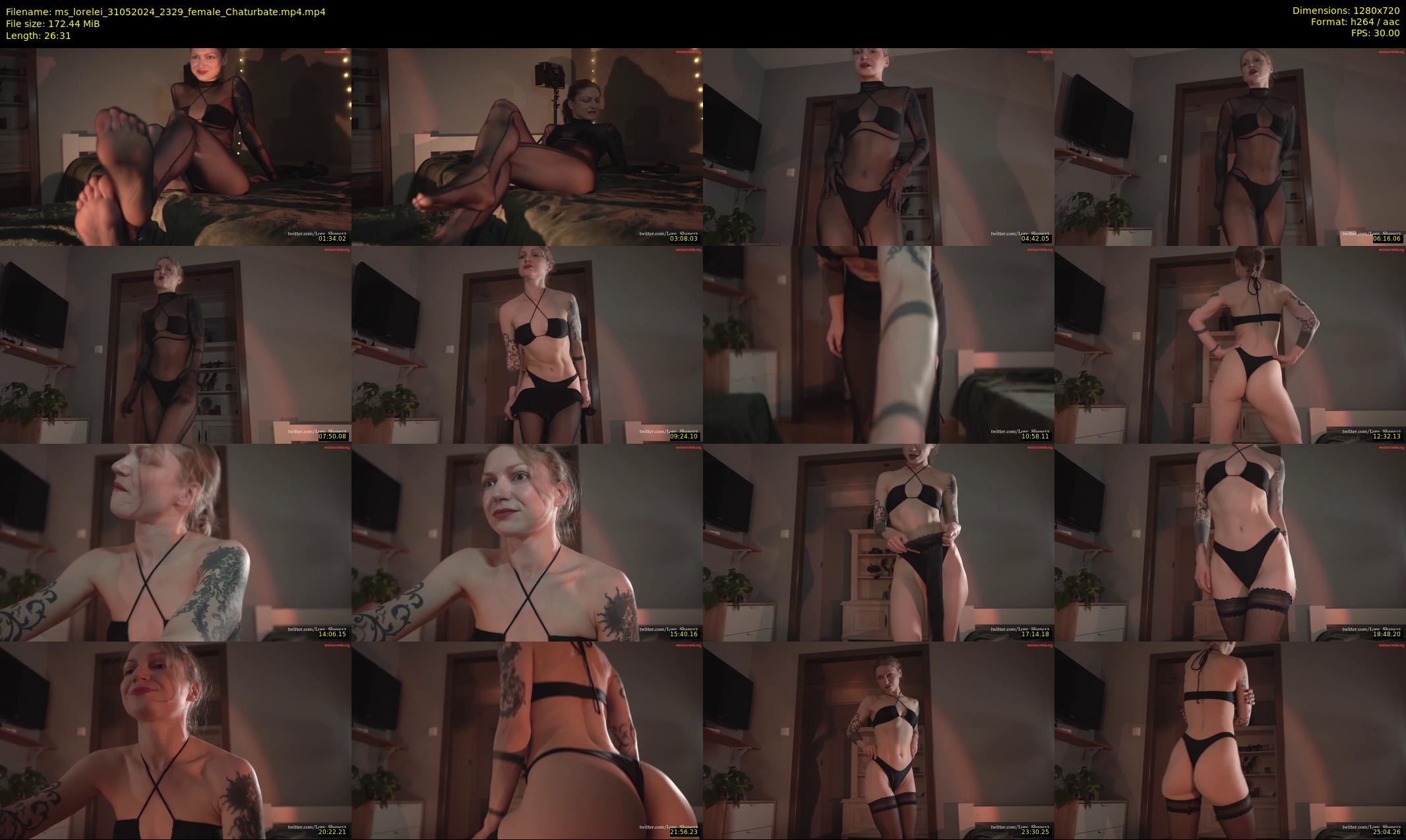 ms_lorelei — 27 minute Chaturbate female cam show recording, 720p, May 31, 2024