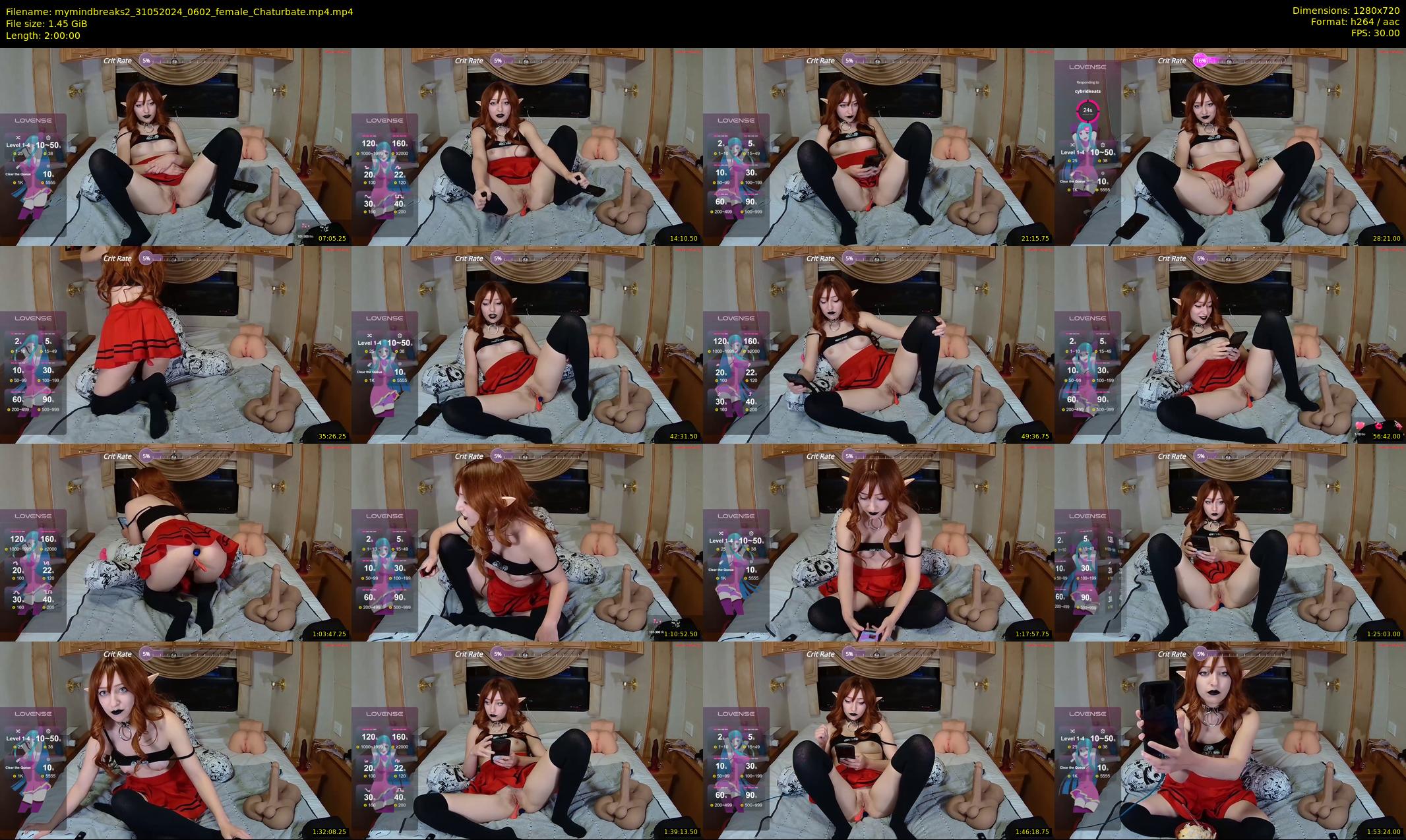 mymindbreaks2 — 120 minute Chaturbate female cam show recording, 720p, May 31, 2024