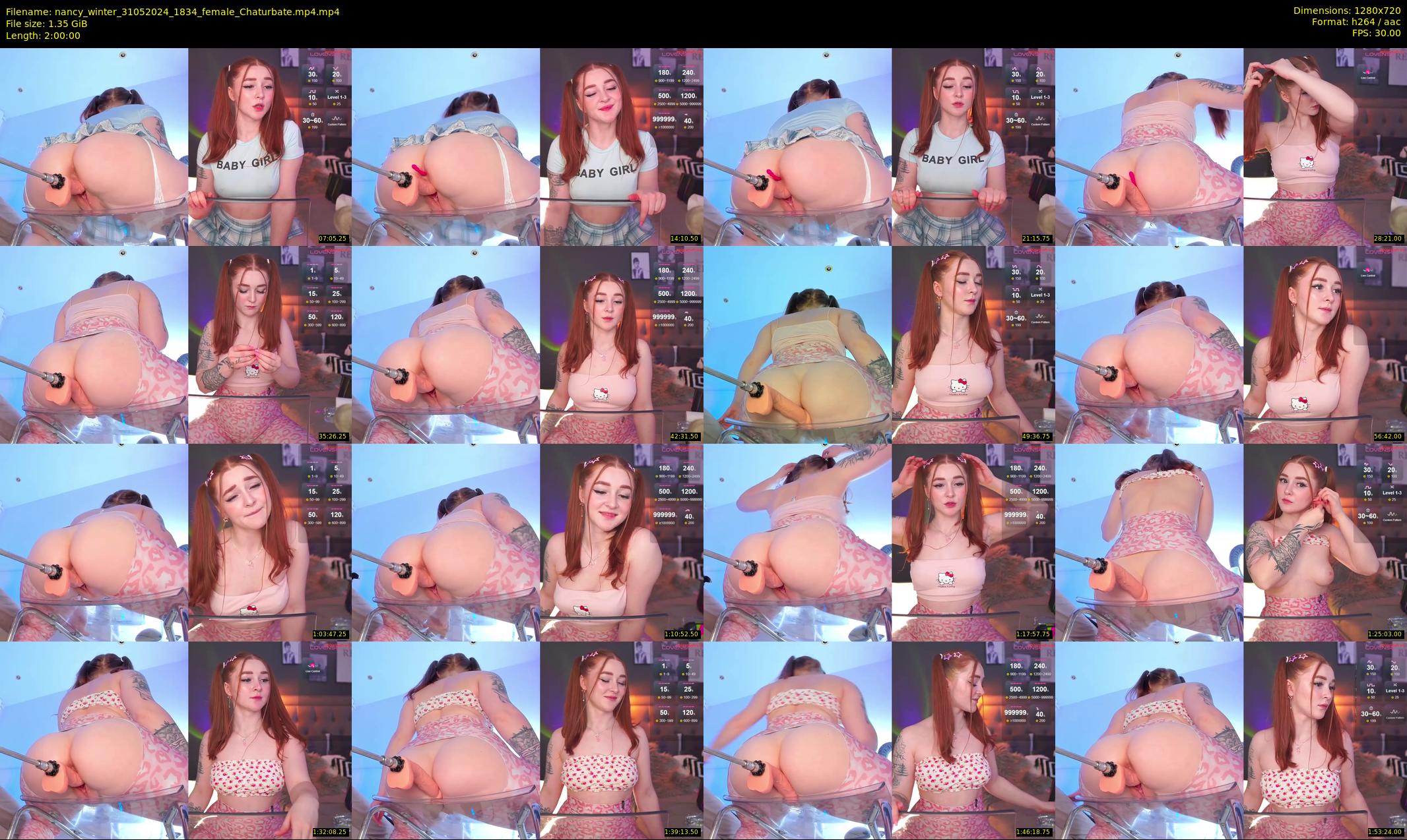 nancy_winter — 120 minute Chaturbate female cam show recording, 720p, May 31, 2024