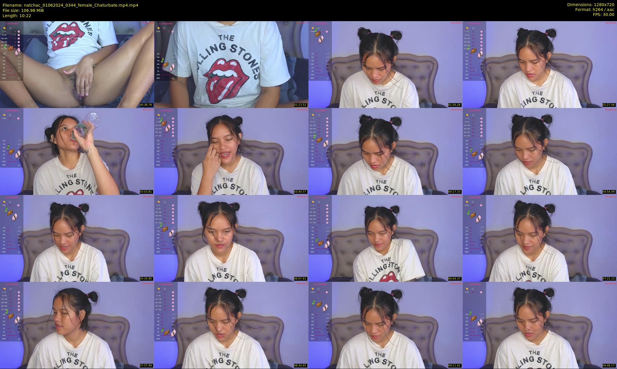 natchac — 11 minute Chaturbate female cam show recording, 720p, Jun 1, 2024