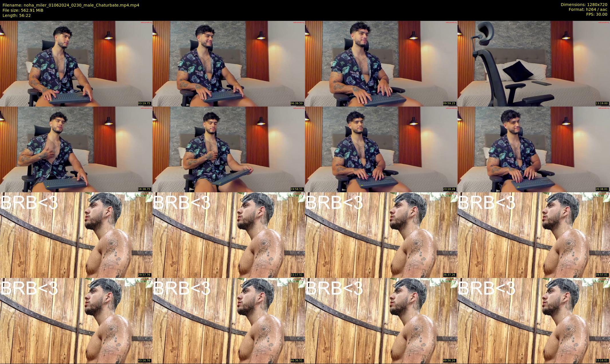 noha_miler — 57 minute Chaturbate male cam show recording, 720p, Jun 1, 2024