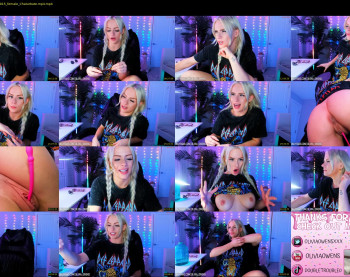oliviaowens — 72 minute Chaturbate female cam show recording, 720p, May 31, 2024